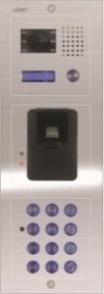 פנל KTV עם לחצן ומצלמה, קורא טביעת אצבע וקודן. — VEGA 3164 KTV / C