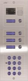 פנל KTV עם ארבעה לחצנים, מצלמה וקודן. — VEGA 3134 KTV / C